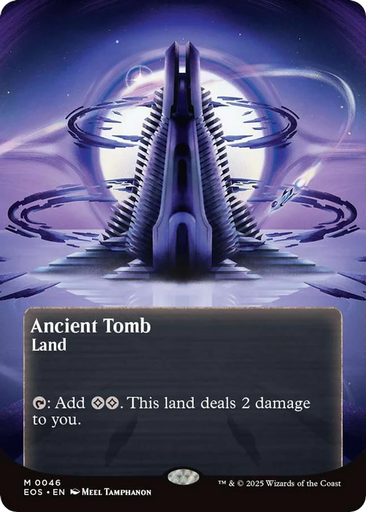 Ancient Tomb (0046) (Borderless) [Edge of Eternities: Stellar Sights]