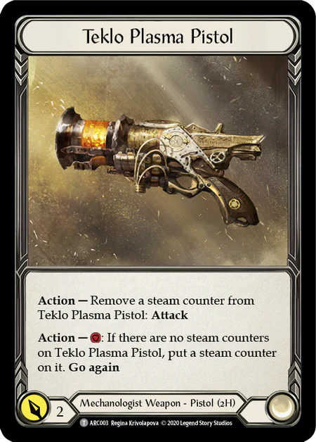 Crucible of Aetherweave // Teklo Plasma Pistol [U-ARC115 // U-ARC003] (Arcane Rising Unlimited) - Image 2