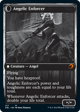 Enduring Angel // Angelic Enforcer [Innistrad: Double Feature] - Image 2