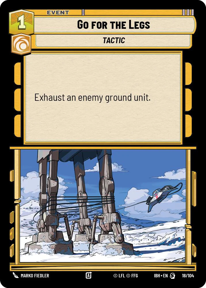 Go for the Legs (18/104) (18/104) [Intro Battle: Hoth]
