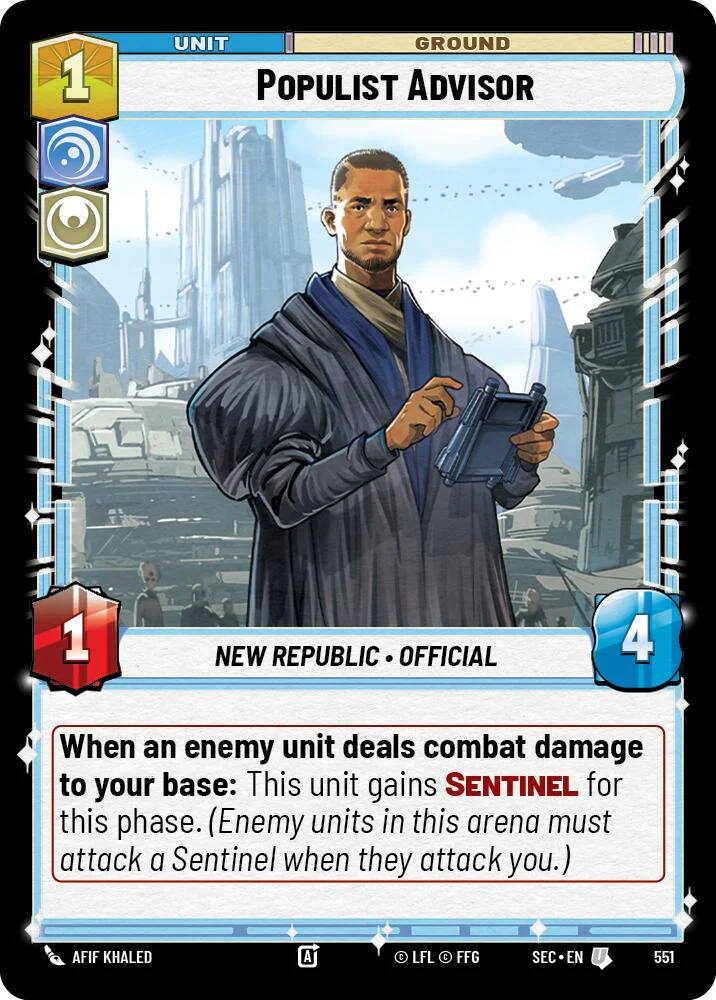Populist Advisor (551) (Foil) (551) [Secrets of Power]