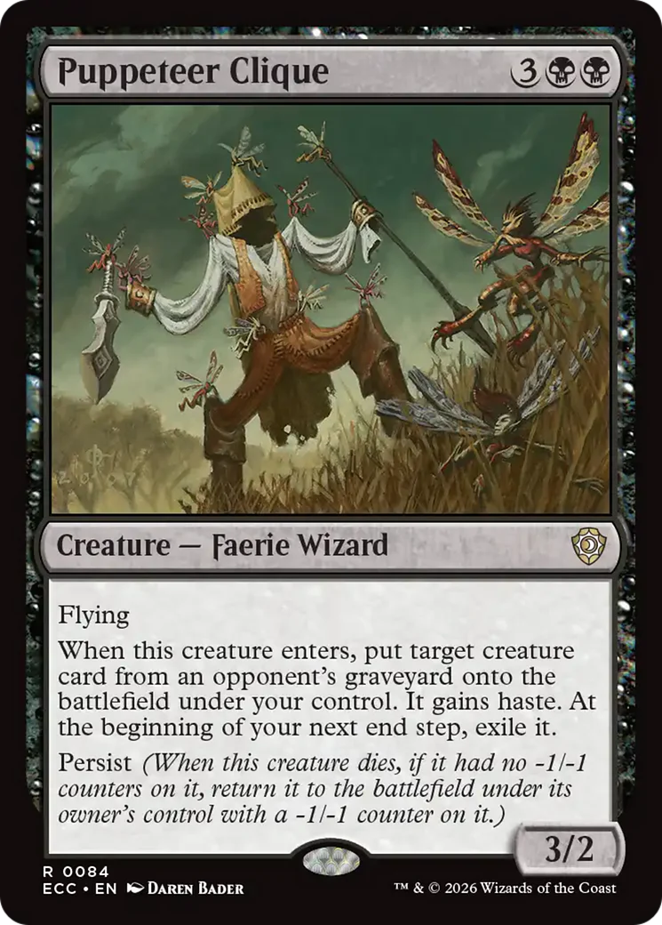 Puppeteer Clique [Lorwyn Eclipsed Commander]