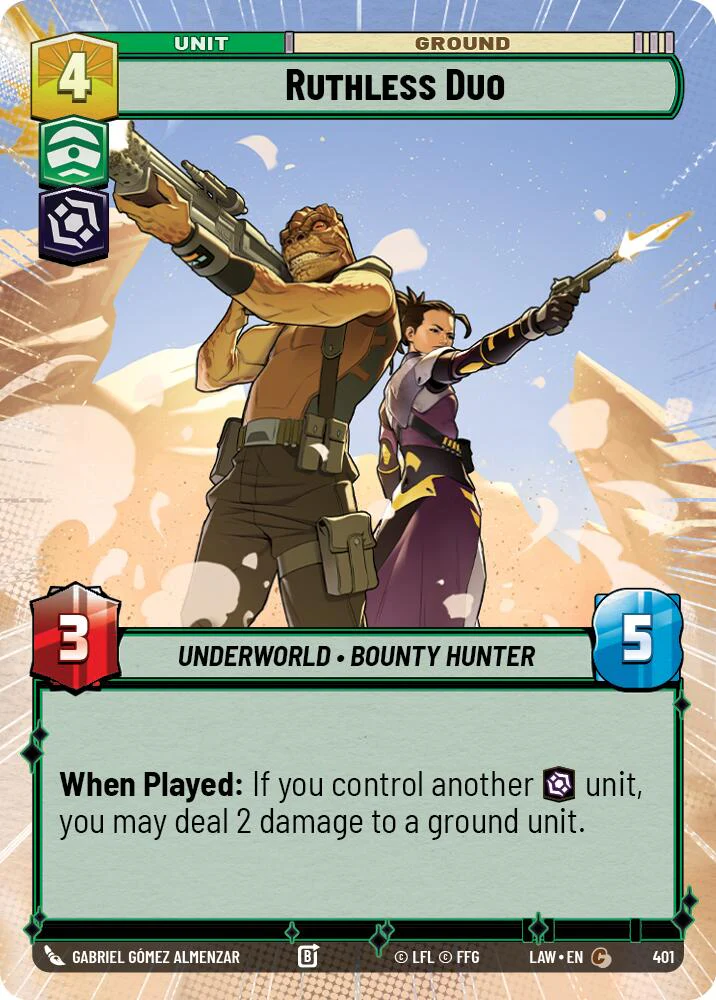 Ruthless Duo (401) (Hyperspace) (401) [A Lawless Time]