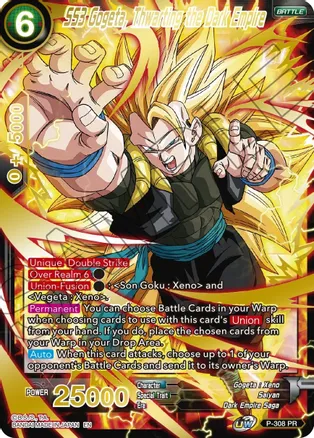 SS3 Gogeta, Thwarting the Dark Empire (Gold Stamped) [P-308]